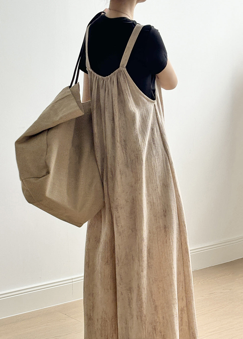 Sleeveless Button Jumpsuit Linen Women Pockets