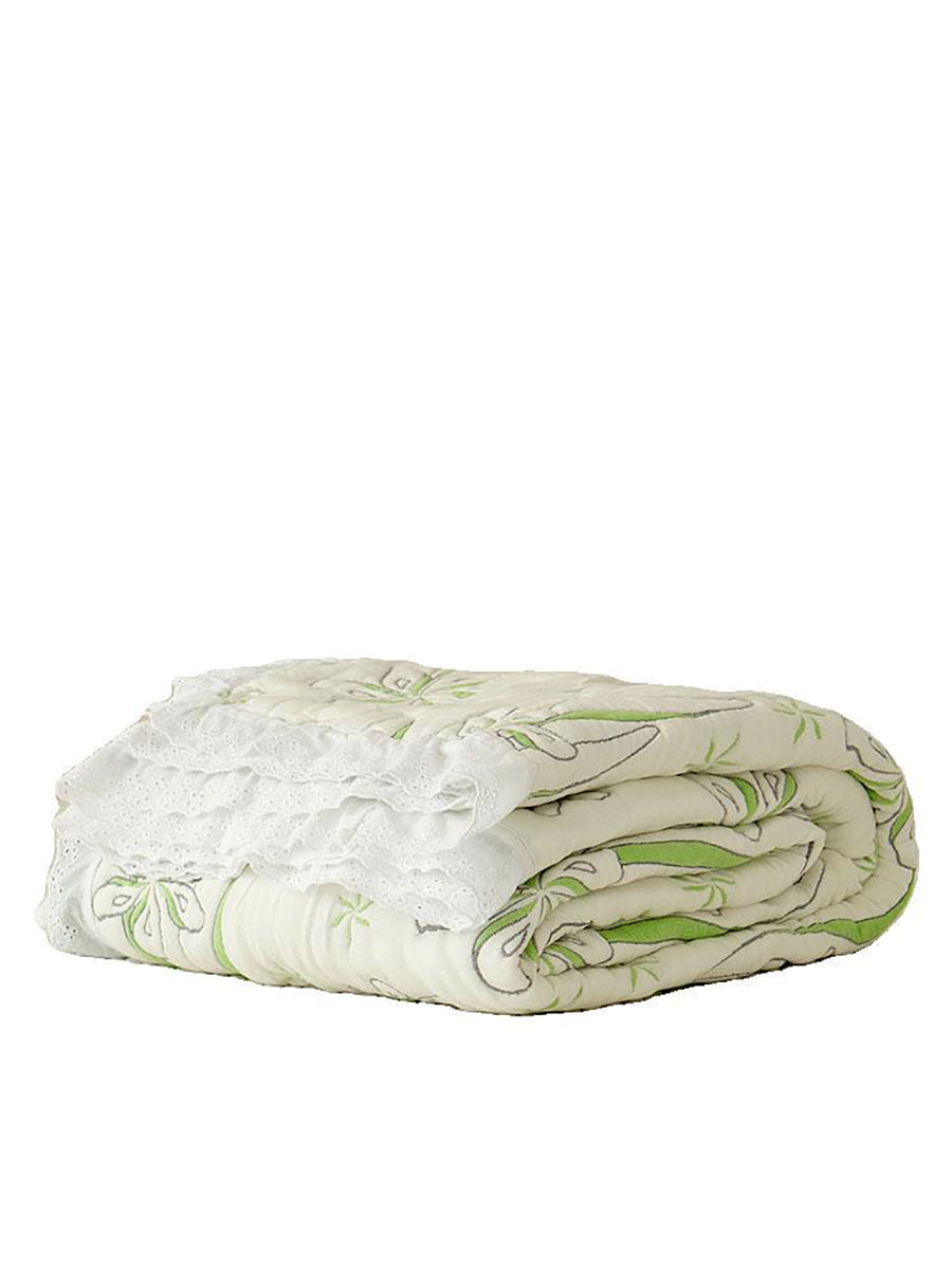 Sieste d'été Fleur Jacquard Dentelle Épissée Qulit IO1020