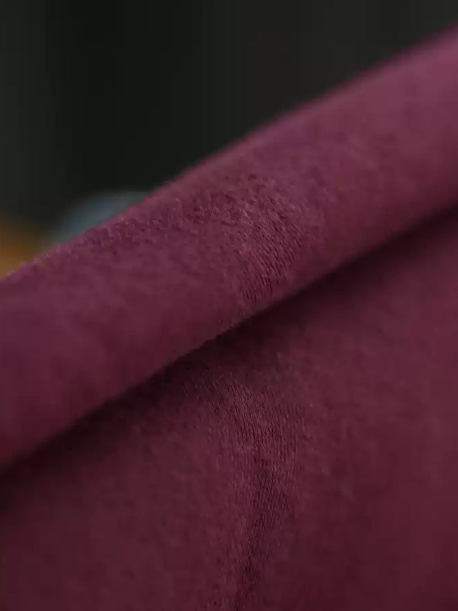 Robe unie vintage à col rond pour femme, collection automne WU018