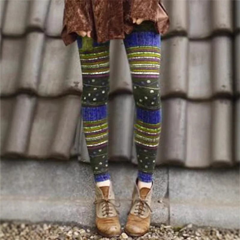 Leggings décontractés à blocs de couleurs, coupe régulière, BB85