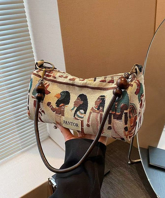 Bohemian Original Design Jacquard Canvas Umhängetasche Handtasche YR026