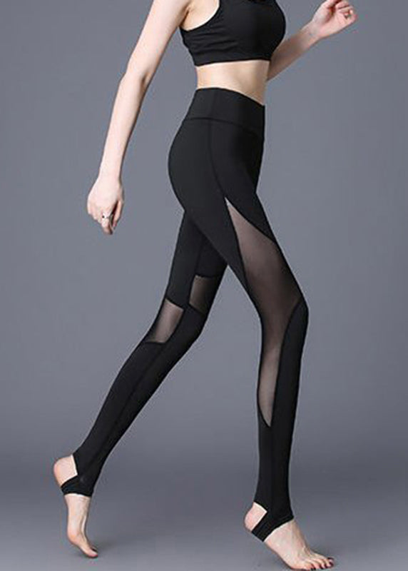 Black Mesh High Panel Dynamic Waist Capri Gymshark Leggings