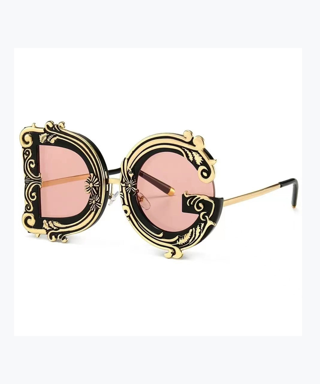Modische europäische und amerikanische Metall-Sonnenbrille für Damen XS1083