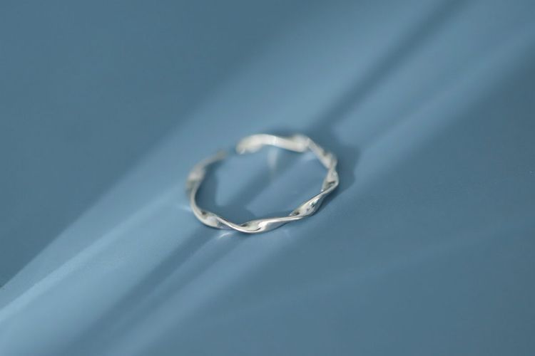 Sterling Twisted Ring Silver