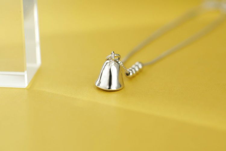 Silver Sterling Bracelet Bell