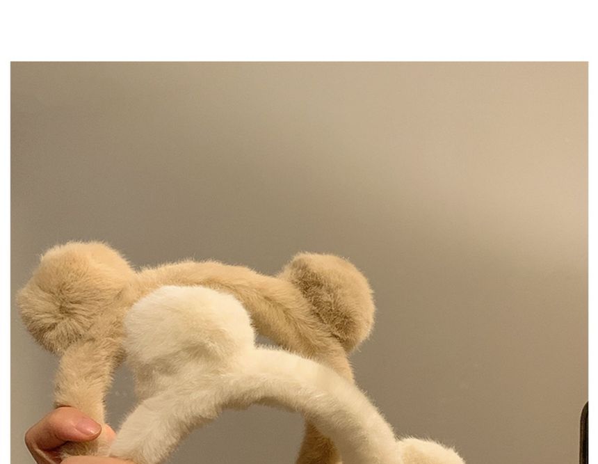 Ear Bear Chenille Headband