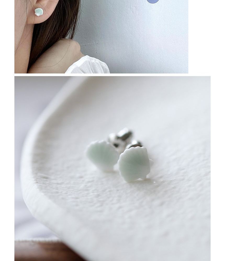 Earring Shell Sterling Silver