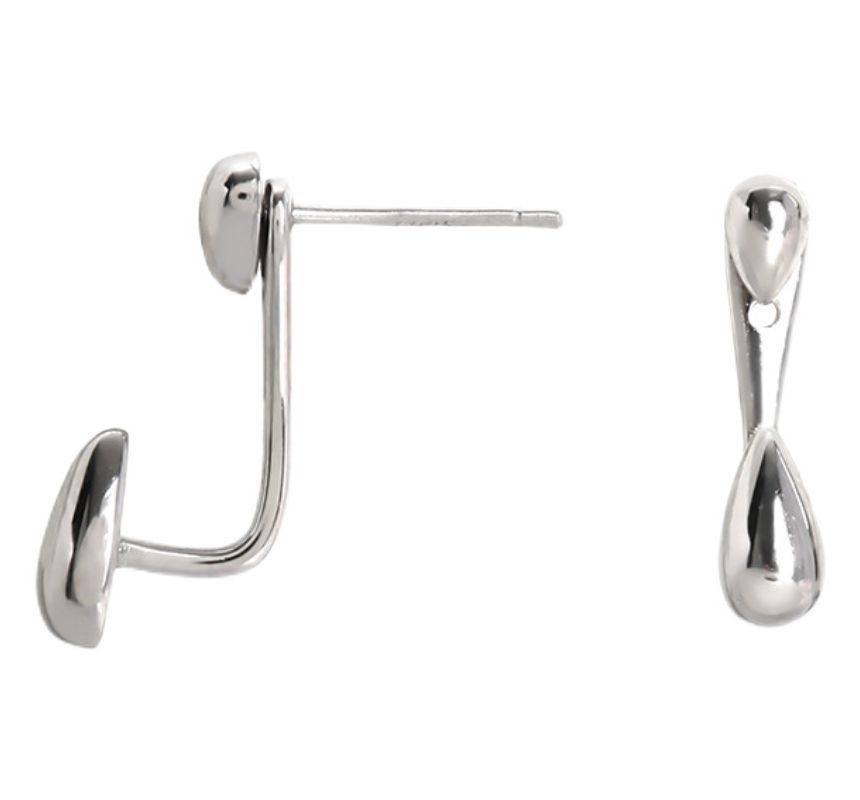 Earring Silver Sterling Droplet