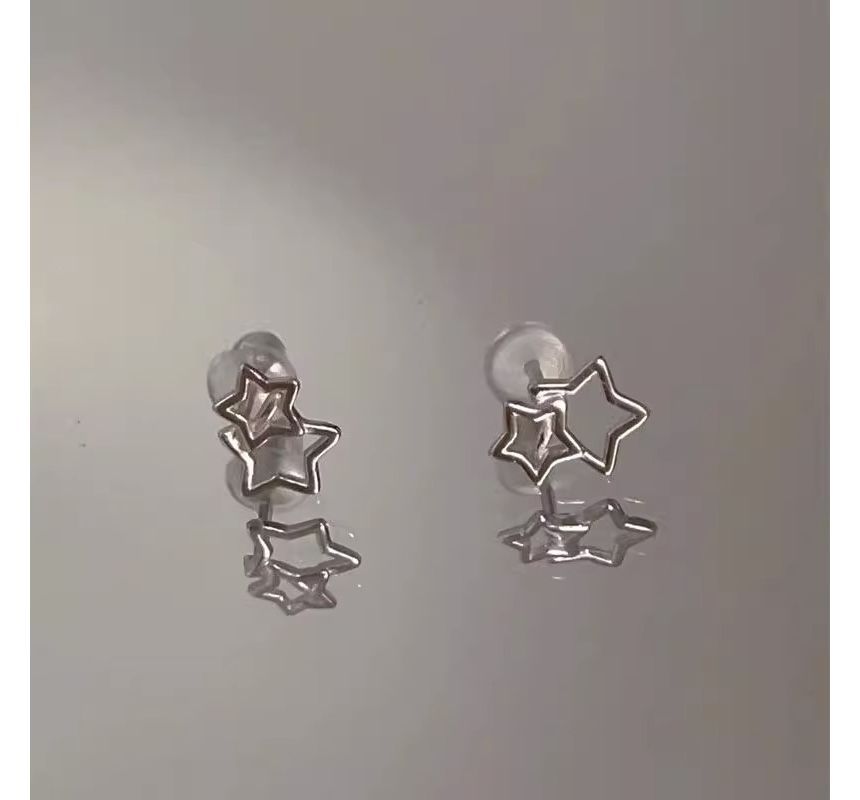 Star Alloy Earring Stud