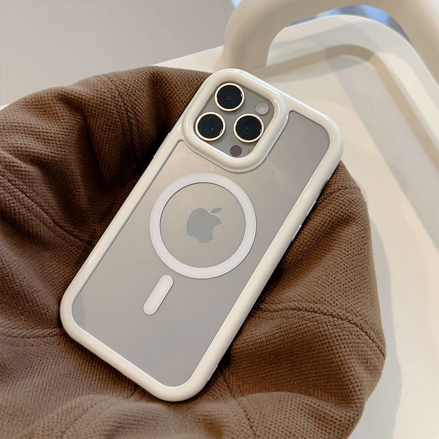 MagSafe Transparent Case Phone