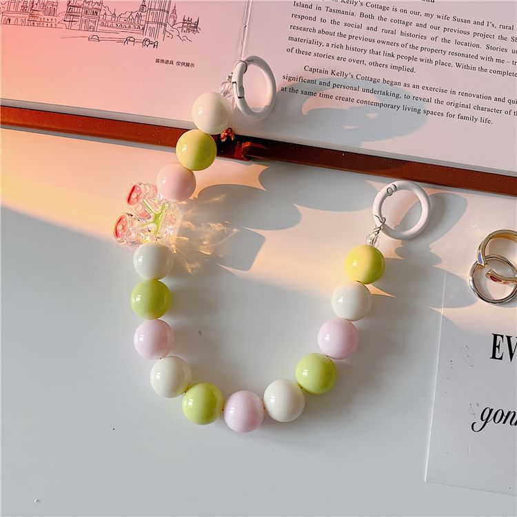 Bow Bead Strap Phone