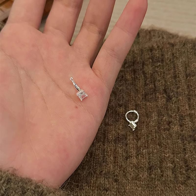 Rhinestone Earring Drop