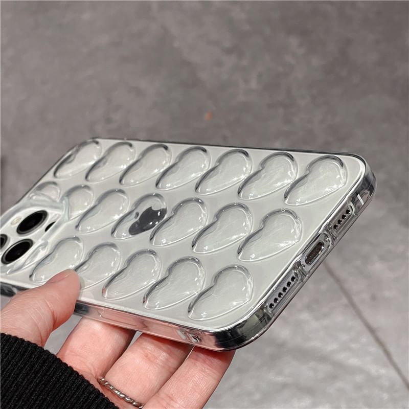 Heart Transparent Phone Case
