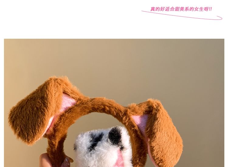Ear (Various Face Animal Headband Wash Designs) Chenille