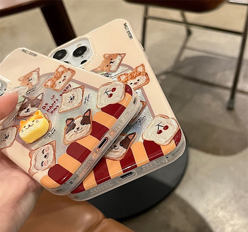 Phone / Case Set Adhesive Decoration Animal