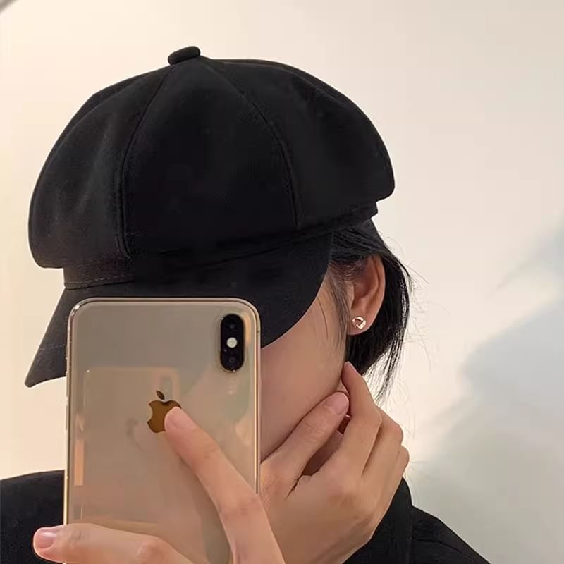 Sterling Twisted 925 Barbell Silver Earring