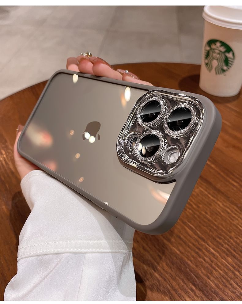 Case Phone Protection Lens Glitter