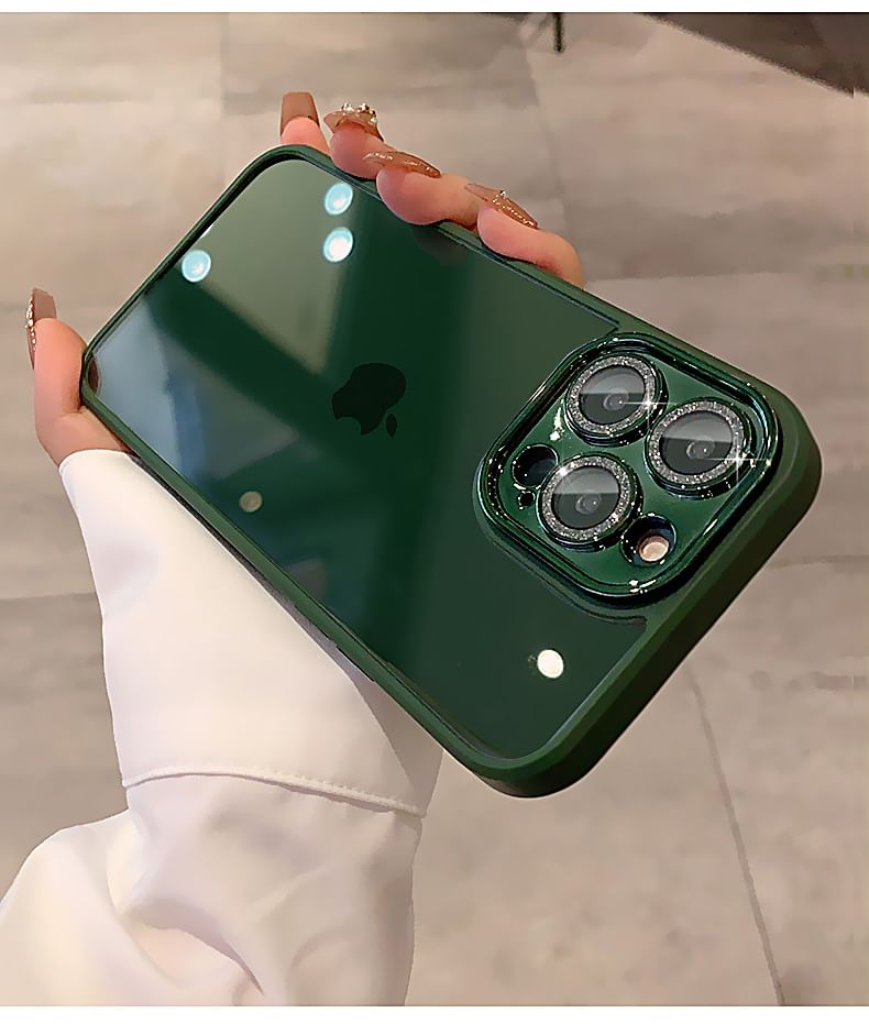 Phone Case Glitter Protection Lens