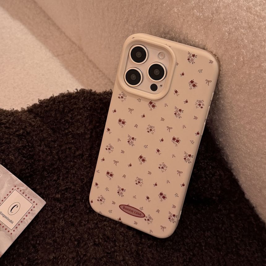 Floral Case Phone