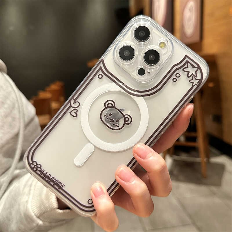 Case Bear Phone with (Compatible MagSafe) Magnetic