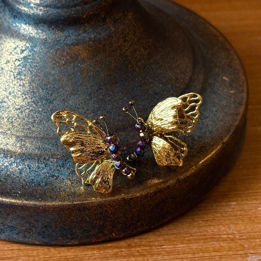 Butterfly Drop Earring