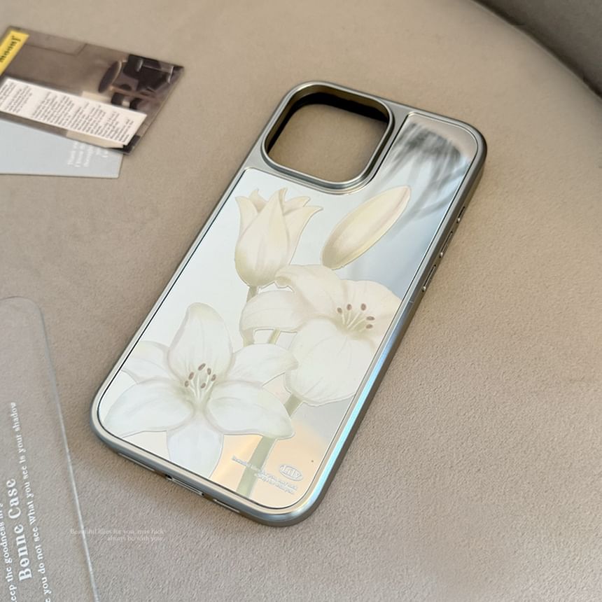 Floral Strap Print / Phone Set Case