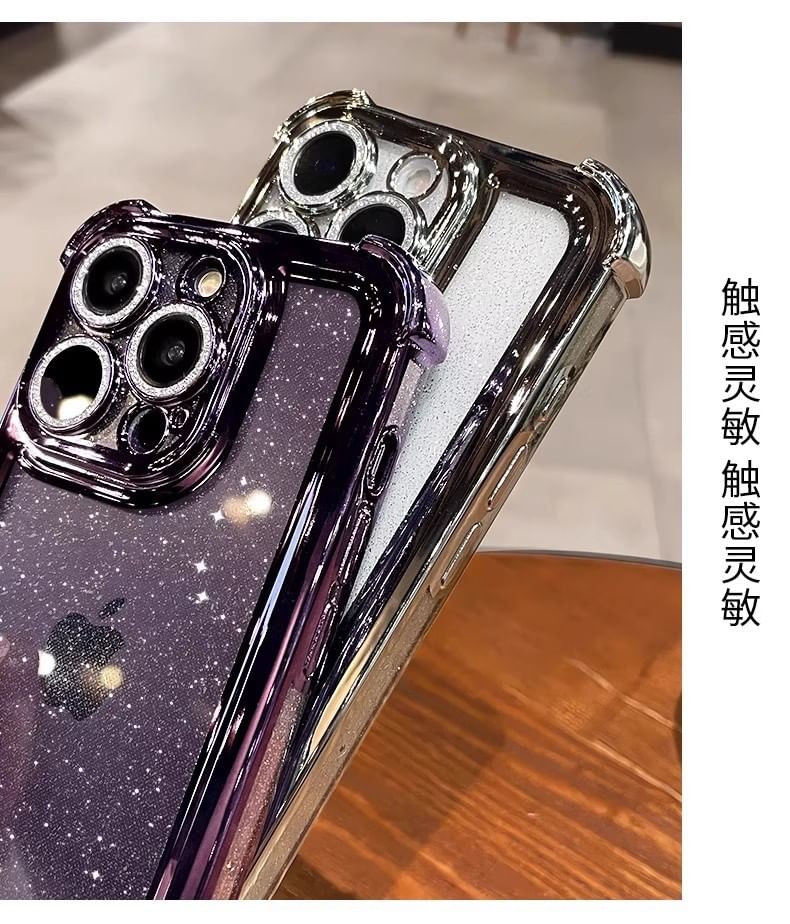 Glitter Case iPhone Transparent