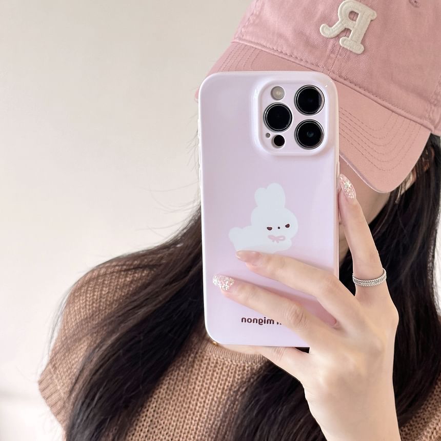 Print Rabbit Phone Case