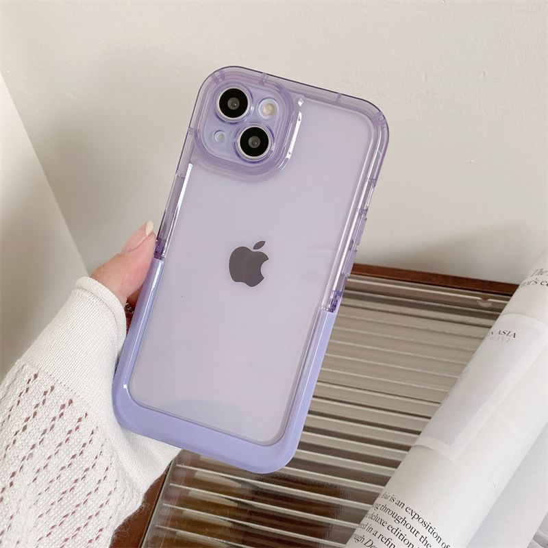 Transparent Phone Case with Stand