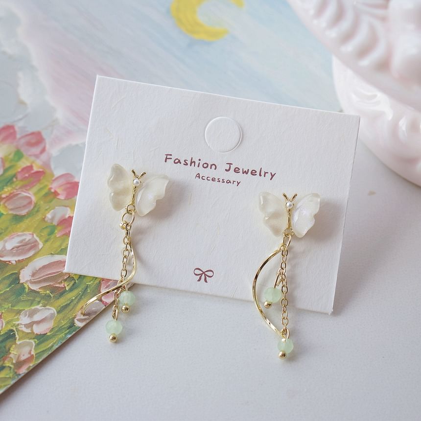 Earring Dangle Butterfly