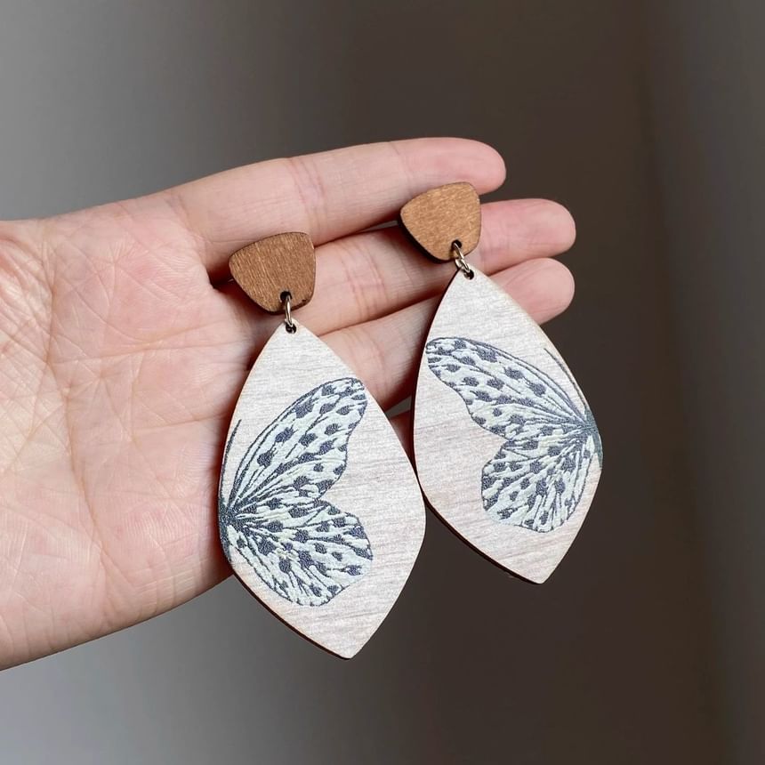 Earring Butterfly Dangle