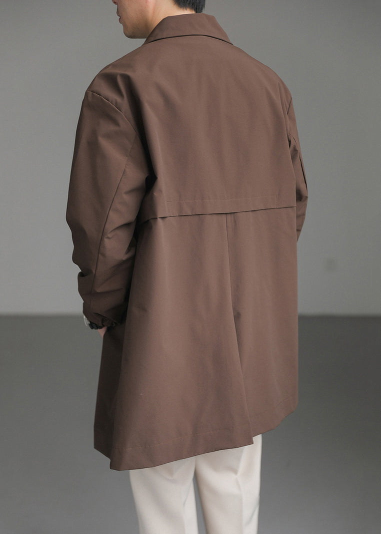 Manteaux pour hommes en coton à col Peter Pan et boutons, nouvelle collection printemps YQ007