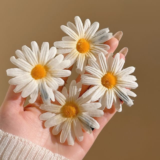 Set Clip Daisy Hair