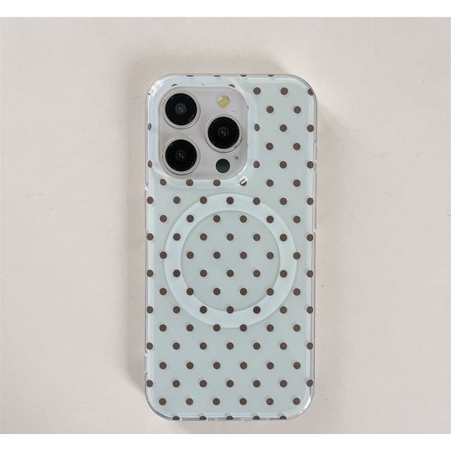 (Compatible Dot MagSafe) Polka with Magnetic Case Phone