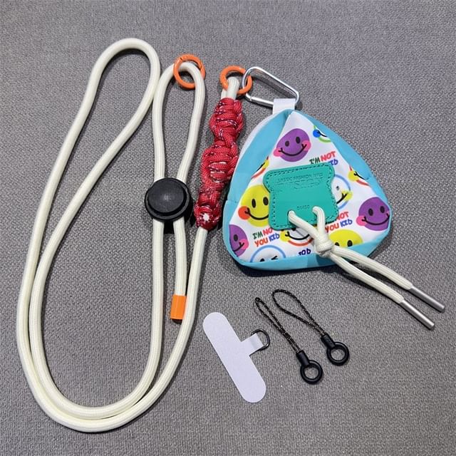 Phone Pad Braided with Adjustable Lanyard