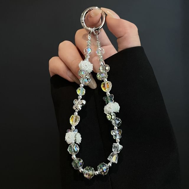 Flower Phone Lanyard Pad with