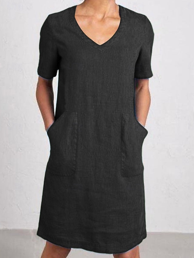 Women's Midi Dress Summer Dress Casual Daily Regular Fit