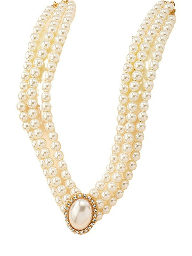 Collier de mariage Géométrie Mode Femme