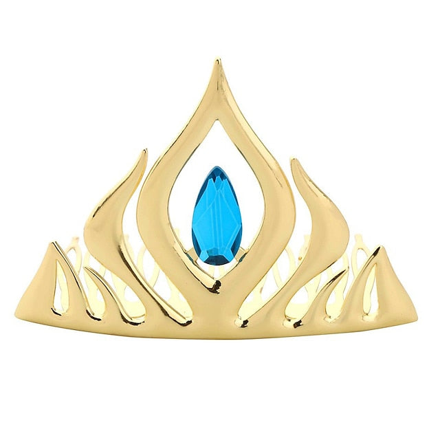 Vacation Fairytale Princess Dress Frozen Girl Elsa Flower