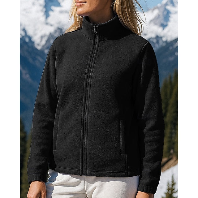 Women's Hiking Jacket Fleece Jacket Winter Coat Outdoor