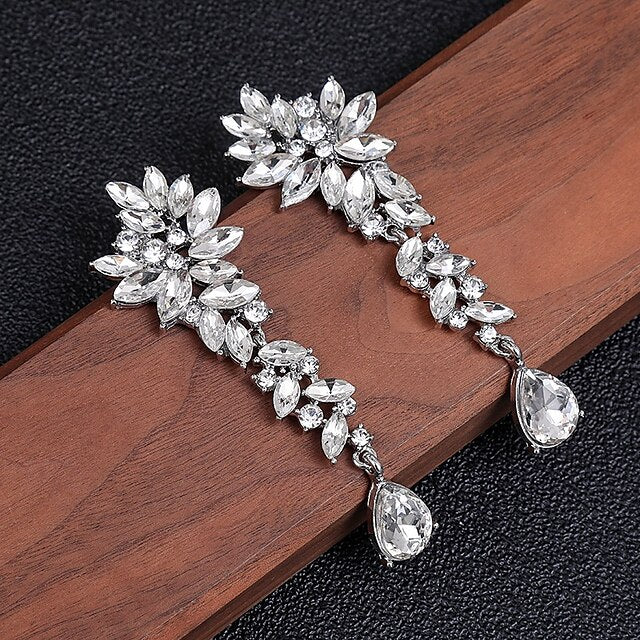 Stylish Earrings Drop Earrings Pear Women's Cut