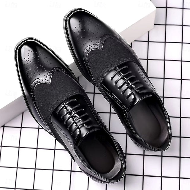 Shoes in and Green Oxford Wingtip Brown Men's Two-Tone –