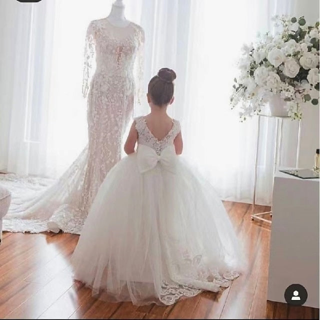 Party Girls' First Flower Dress Girl Communion