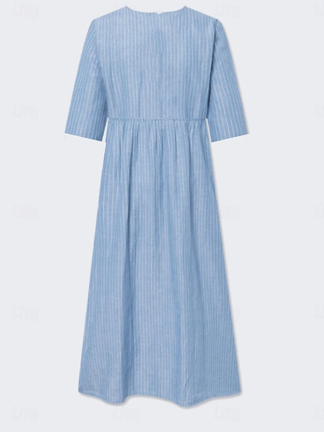Women's Midi Dress Casual Dress A Line Dress Elegant