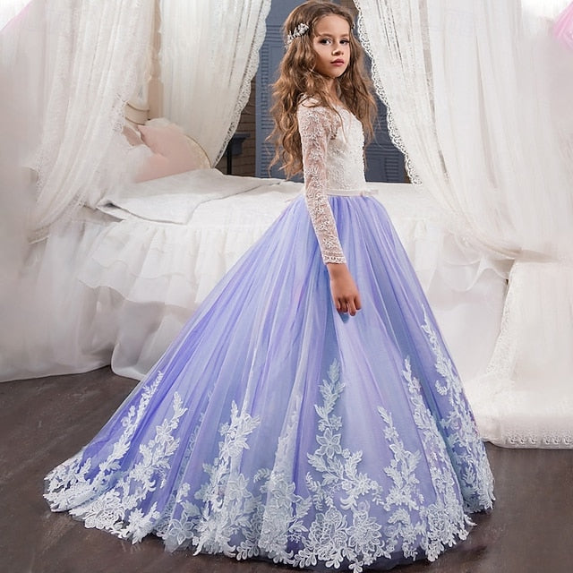 Dress Girls' Princess Girl Flower Kid's