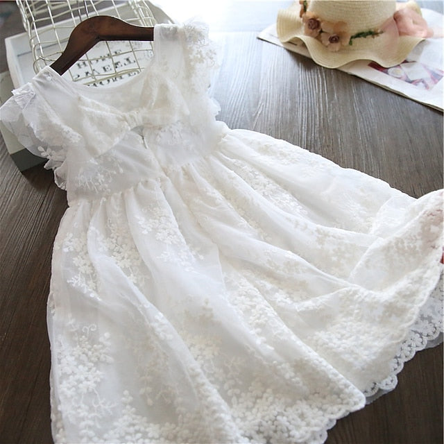 Girl Flower Party Girls' Princess Dress