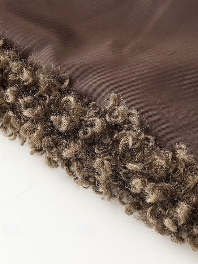 Teddy Warm Faux Coat Women's Furs Fur Comfortable