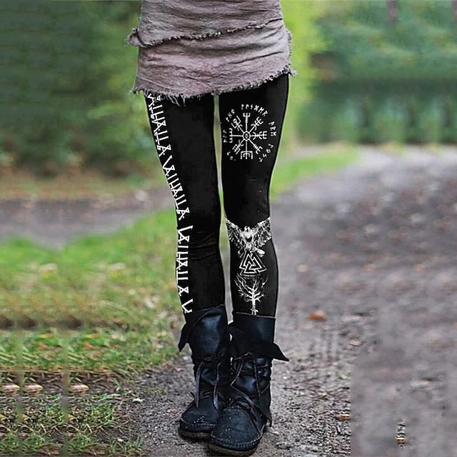 Women's Viking Pants Trousers Leggings Cozy Leggings