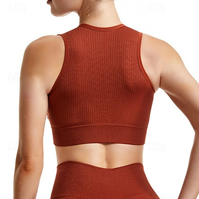 Women's Light Support Sports Bra Running Bra Wirefree