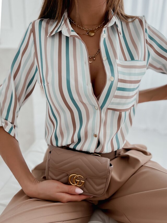 Women's Shirt Boho Shirt Blouse Vintage Streetwear Casual